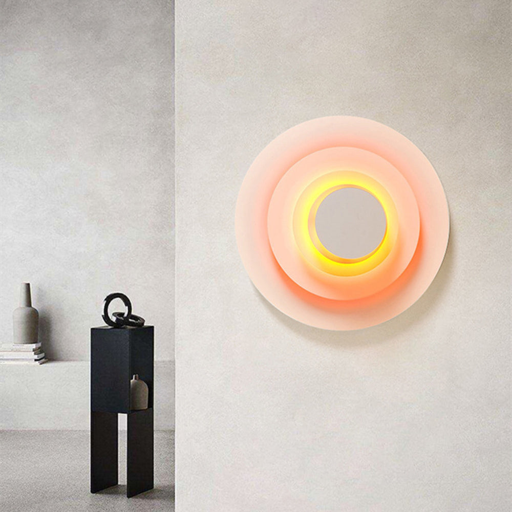 Noen Applique Murale Moderne Multicolore. Rose/Bleu/Jaune. Salon