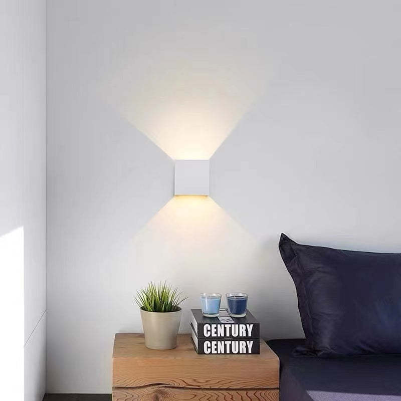 Nexu Applique Murale Carrrée Minimaliste Intérieur/Extérieur