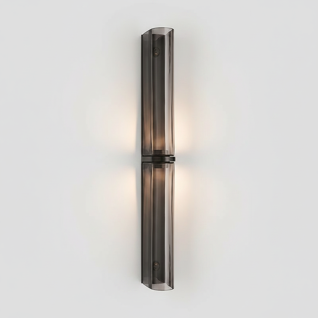 Applique Murale en Verre Moderne Minimaliste LED Intégrée