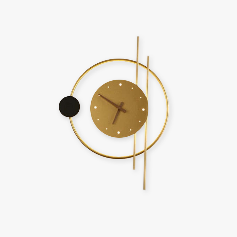 Selyn Applique Murale Led Moderne. Chambre. Noire/Or Image