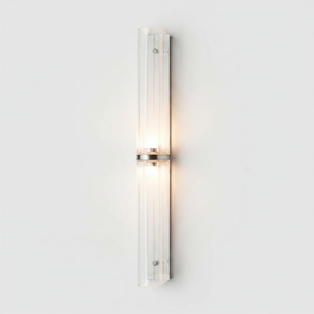 Applique Murale en Verre Moderne Minimaliste LED Intégrée