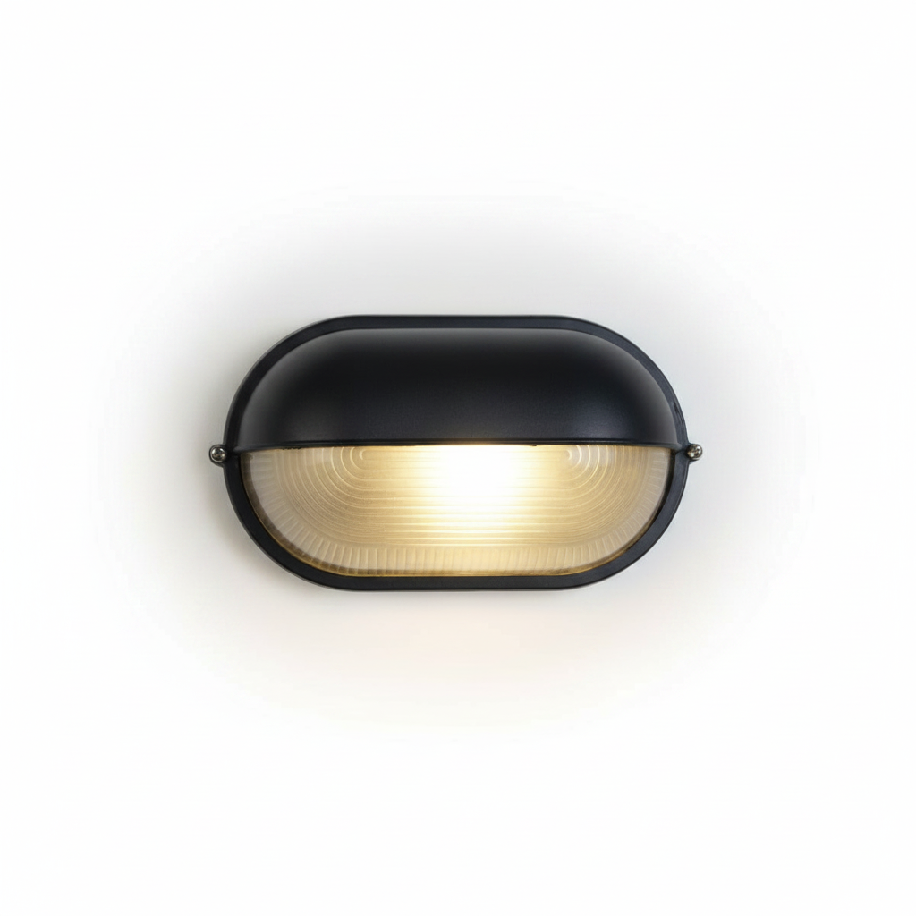 Applique Murale Noir Moderne Industrielle IP65