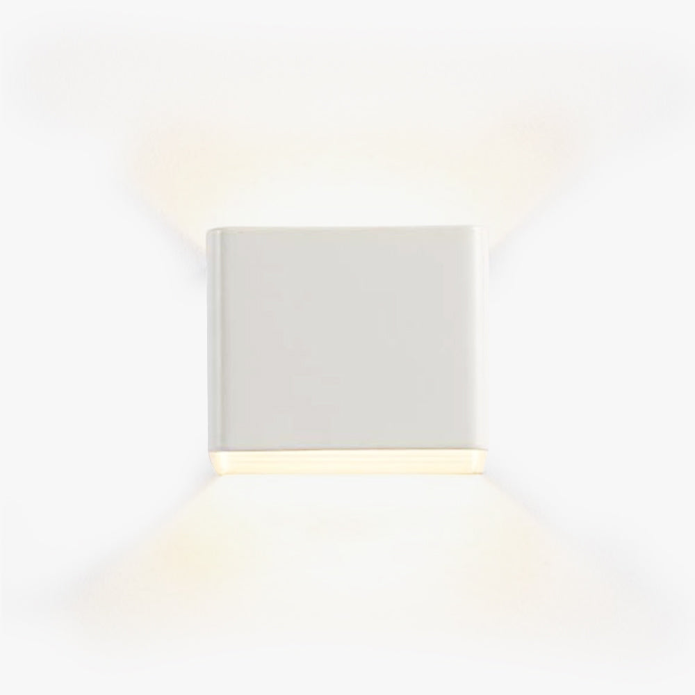Miren Applique Murale Carrée Moderne 5-Couleurs. Chambre