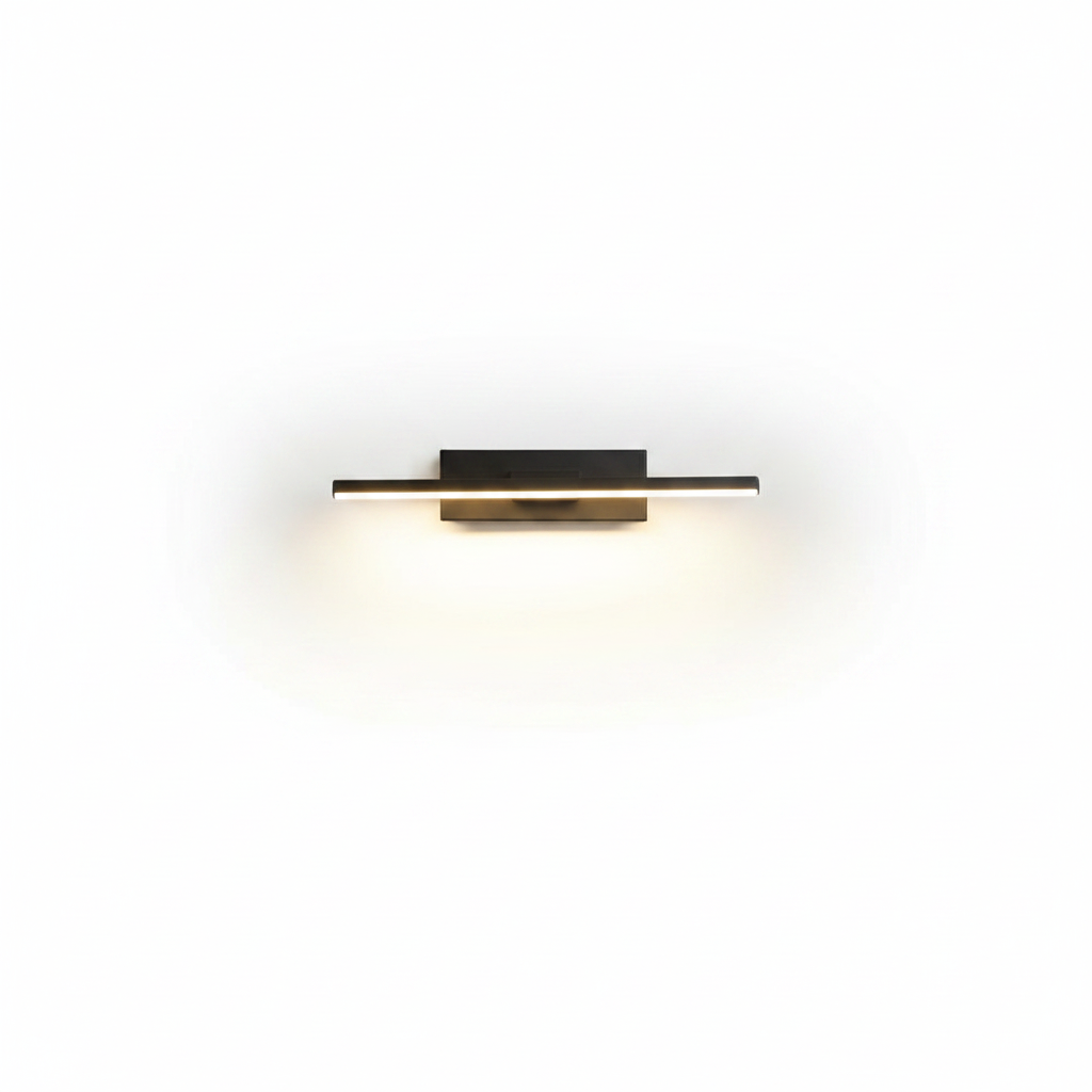 Applique Murale Linéaire LED SMD Moderne et Minimaliste Noir Blanc