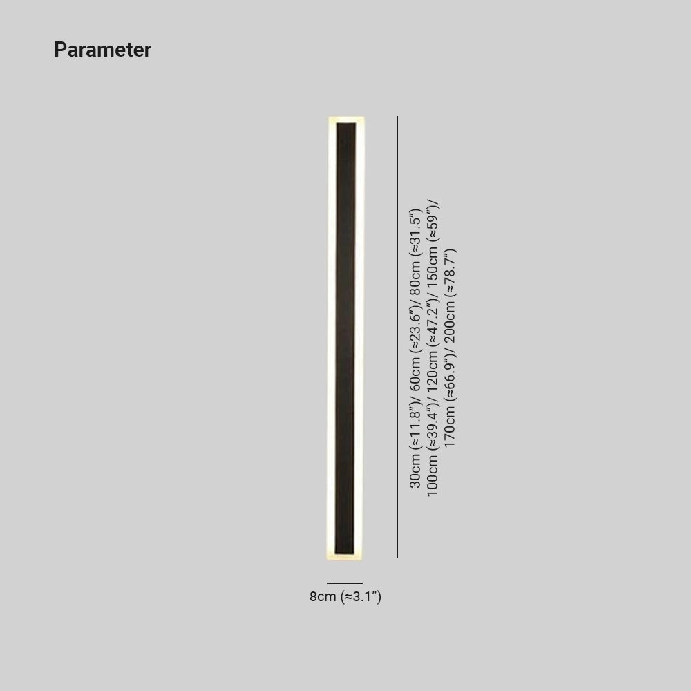 Fiala Moderne LED Applique Murale Extérieure Noir