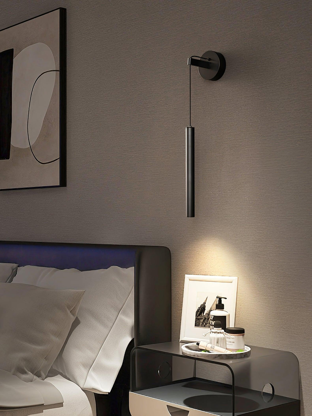 Thomasina Applique Murale Ligne Laiton Moderne Minimaliste