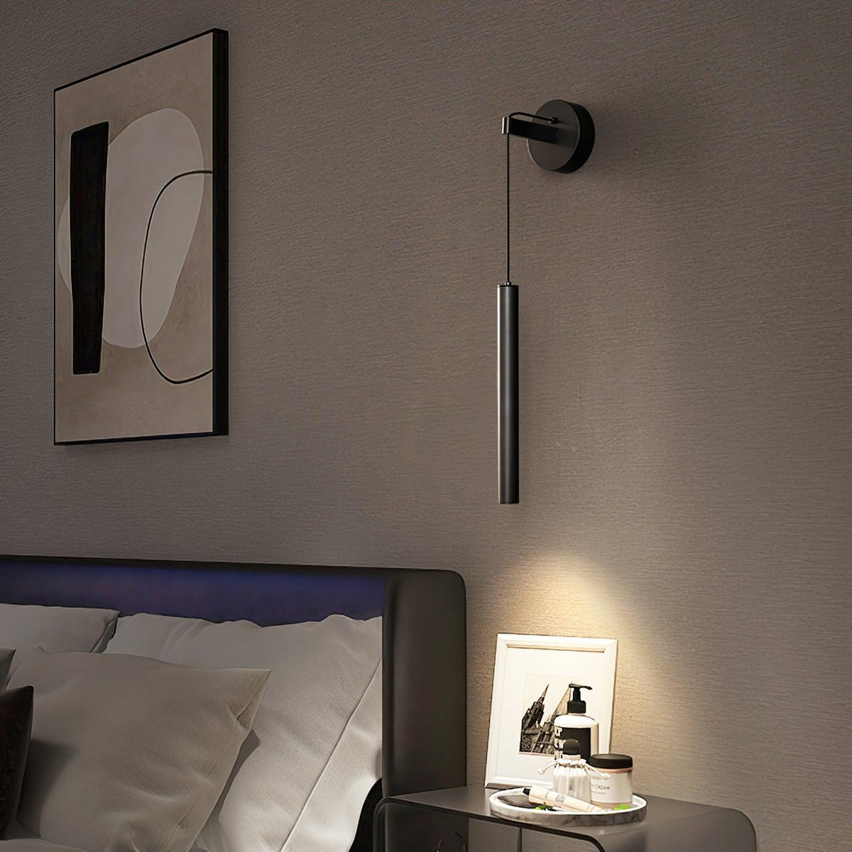 Thomasina Applique Murale Ligne Laiton Moderne Minimaliste