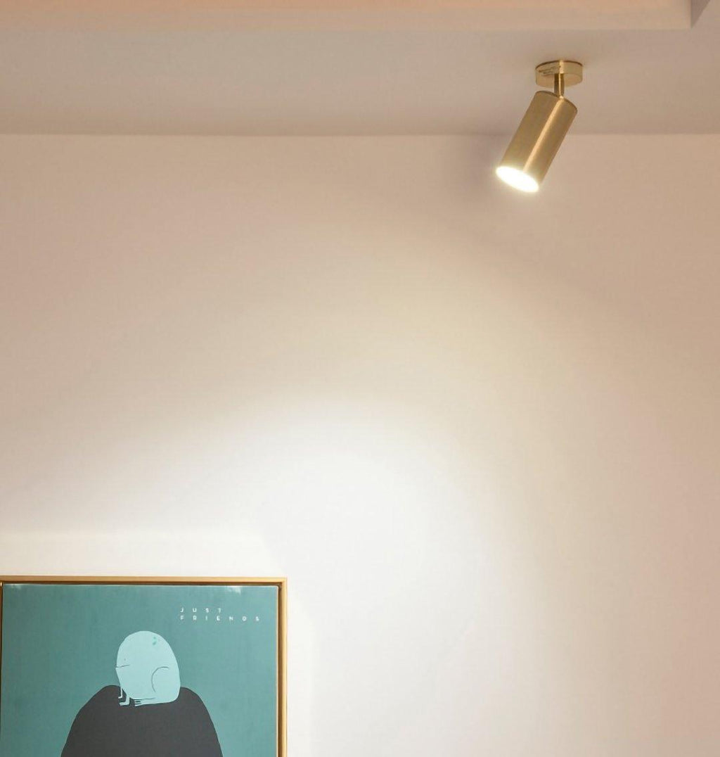 Grover Applique Murale Projecteur Laiton Orientable