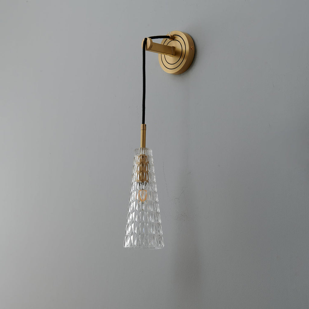 Zodorila Applique Murale en Cristal Série Moderne