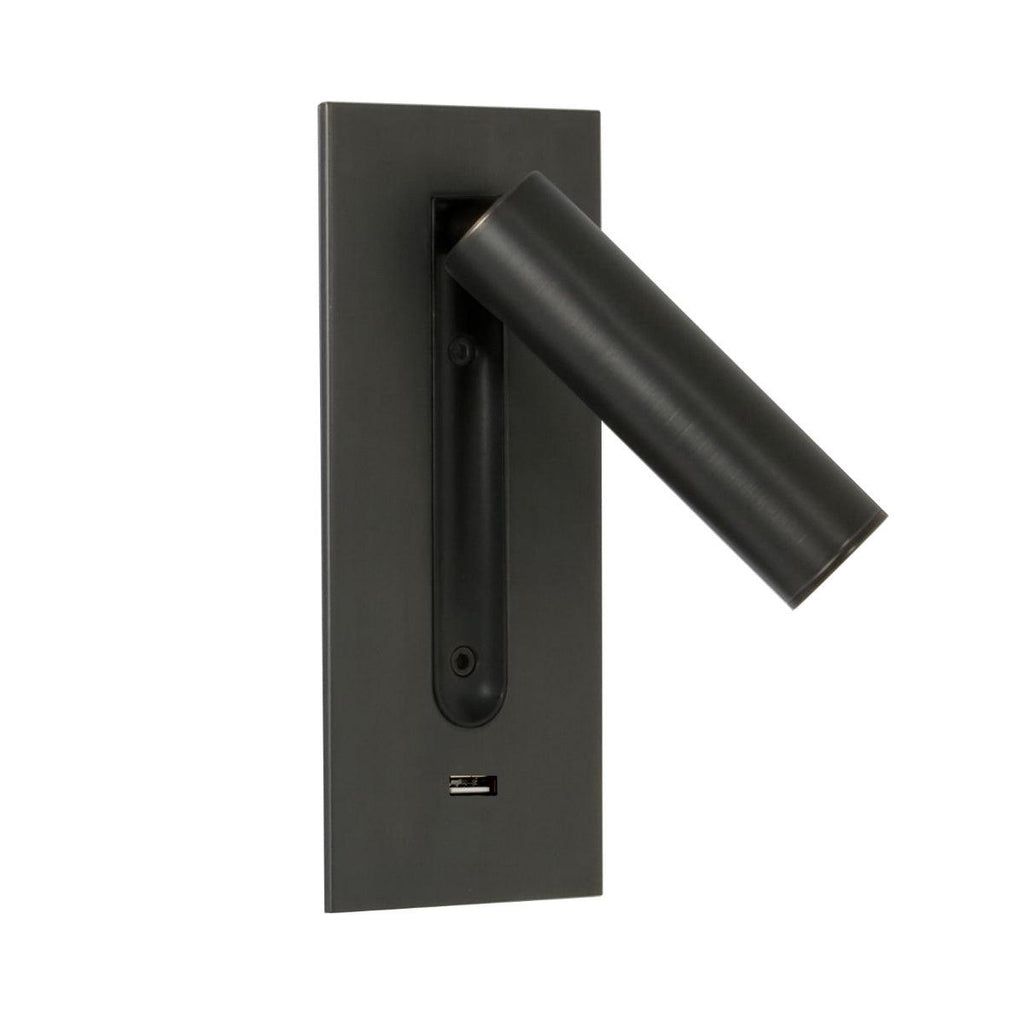 Aare Moderne Minimaliste Chevet Noir Luminaire Mural