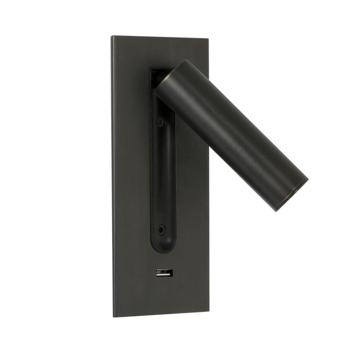 Aare Moderne Minimaliste Chevet Noir Luminaire Mural