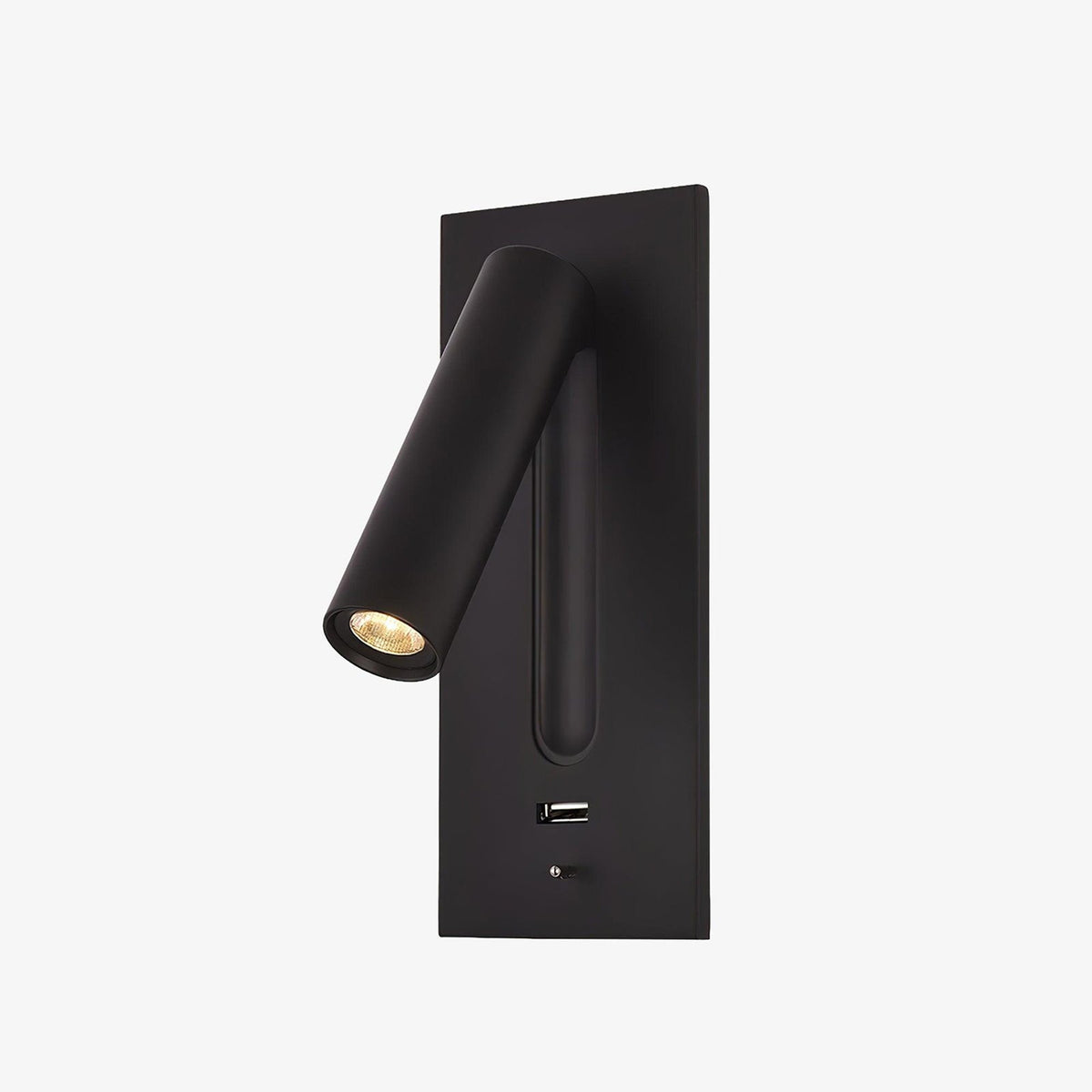 Aare Moderne Minimaliste Chevet Noir Luminaire Mural