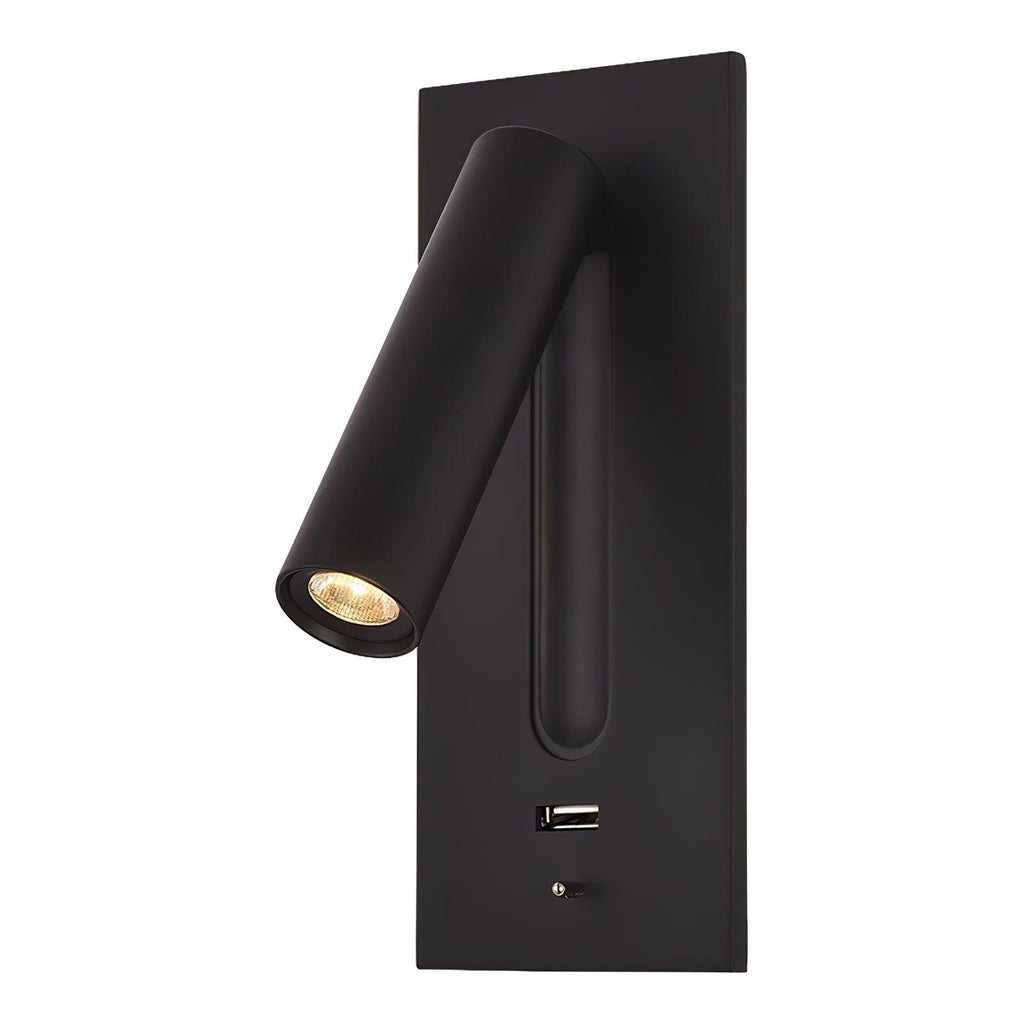 Aare Moderne Minimaliste Chevet Noir Luminaire Mural