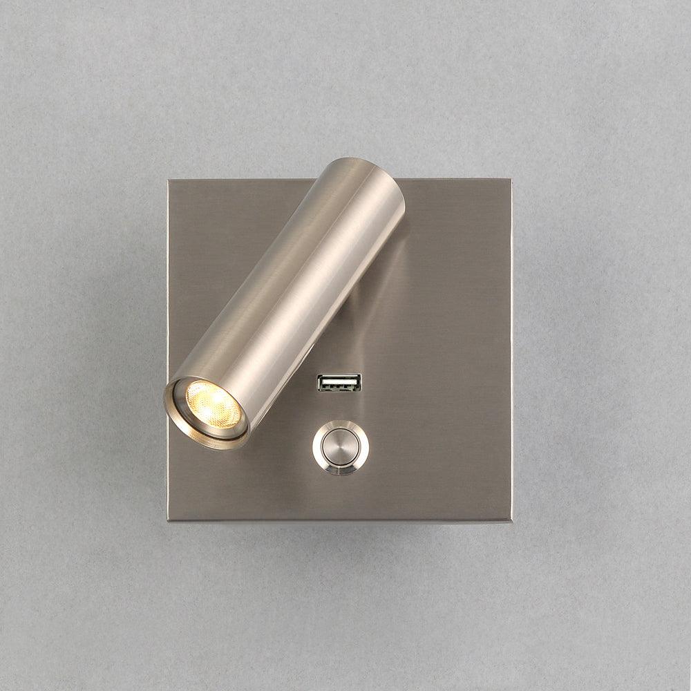 Aare Moderne Minimaliste Chevet Noir Luminaire Mural