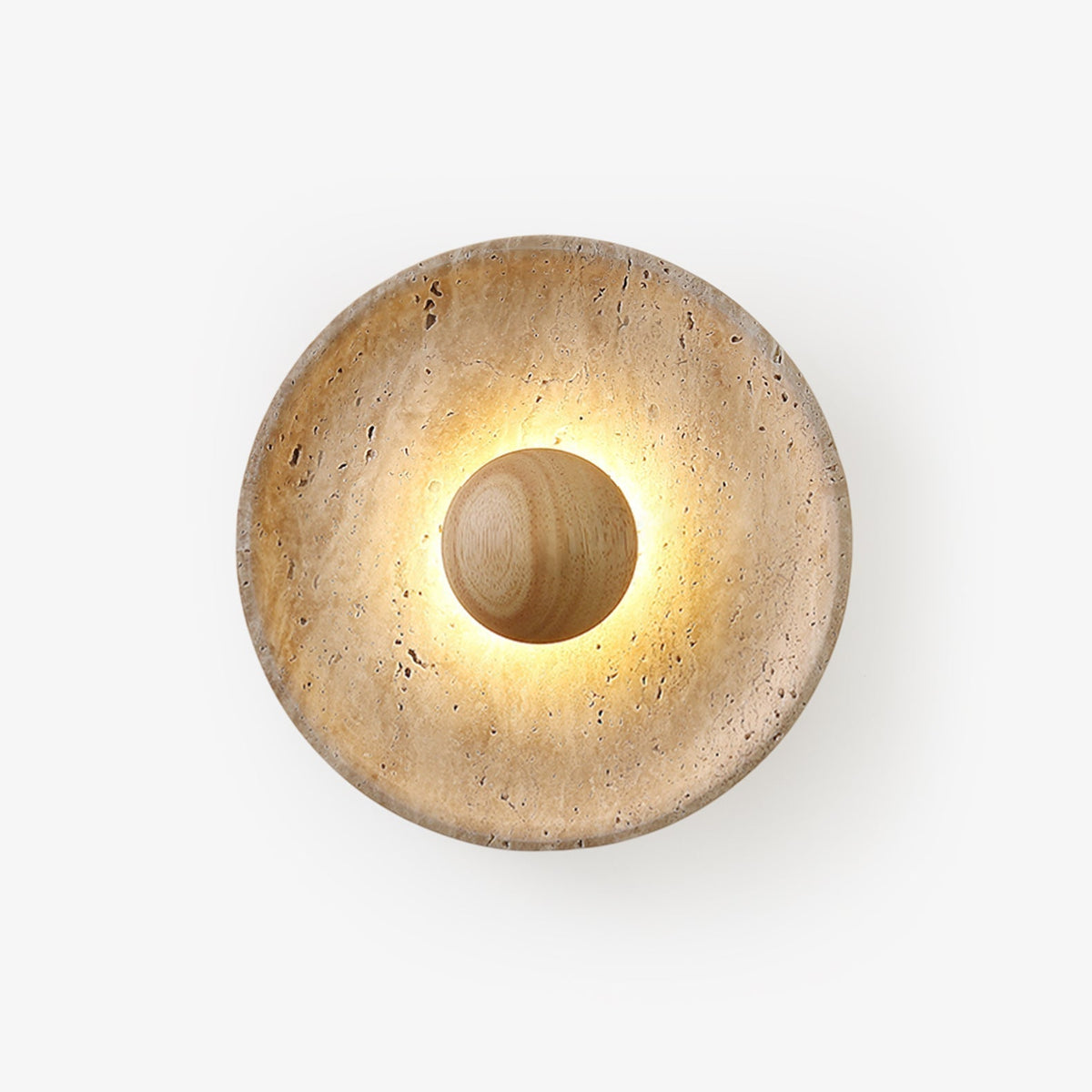 Ulraeia Minimaliste Travertin Luminaire Mural