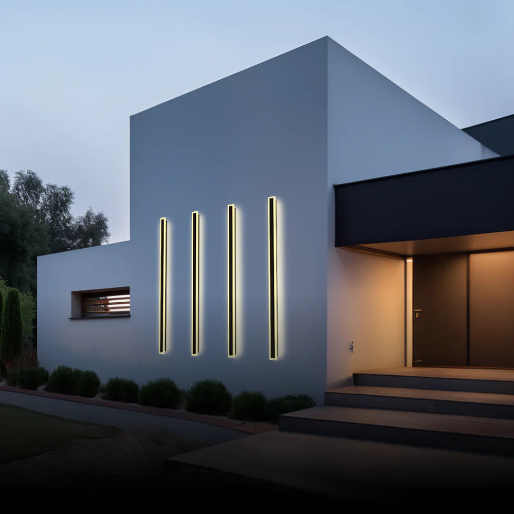 Fiala Moderne LED Applique Murale Extérieure Noir