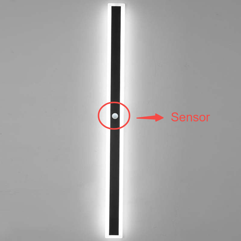 Fiala Moderne LED Applique Murale Extérieure Noir