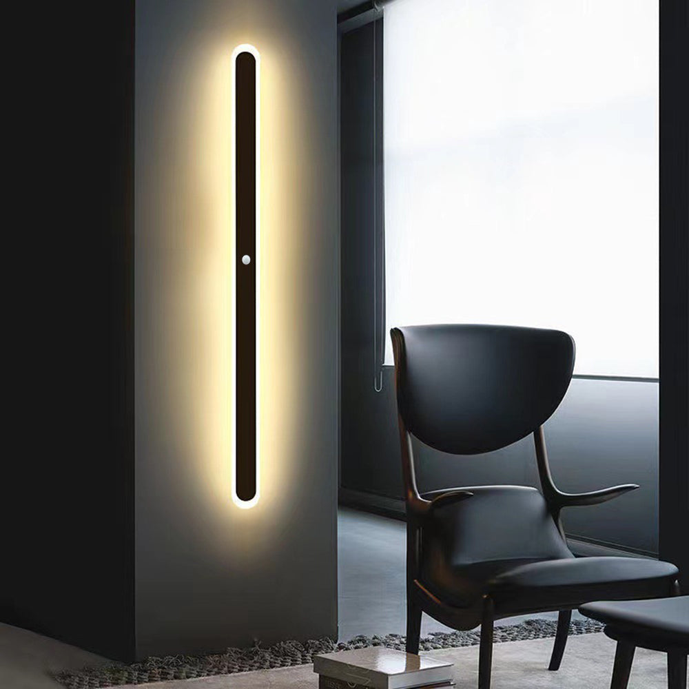 Orral Applique Murale Extérieur Ovral Linéaire Minimaliste