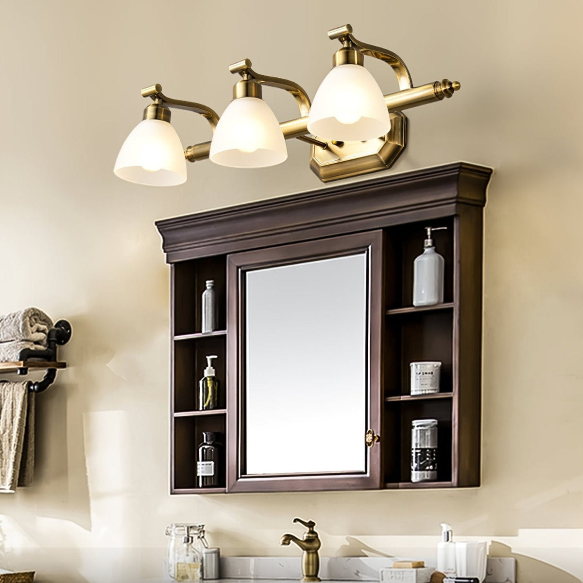 Colaeus Applique Murale en Verre Classique