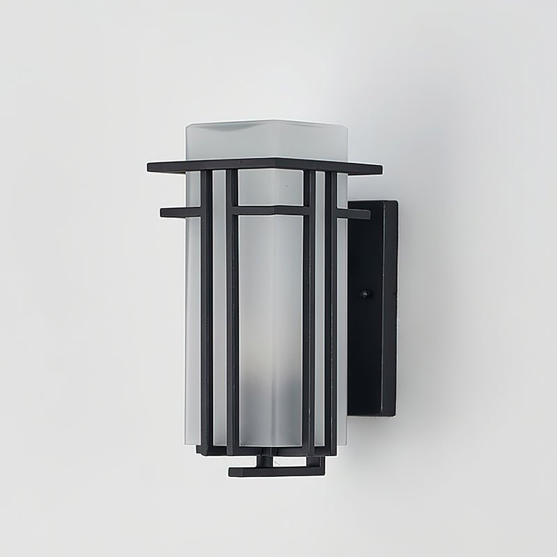 Lustra Lampe Murale Extérieure en Fer Lanterne Rétro