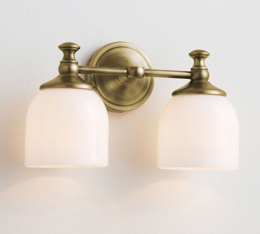Lumen Sconce Mural Moderne Minimaliste à Bras Courts en Chrome Métal Verre
