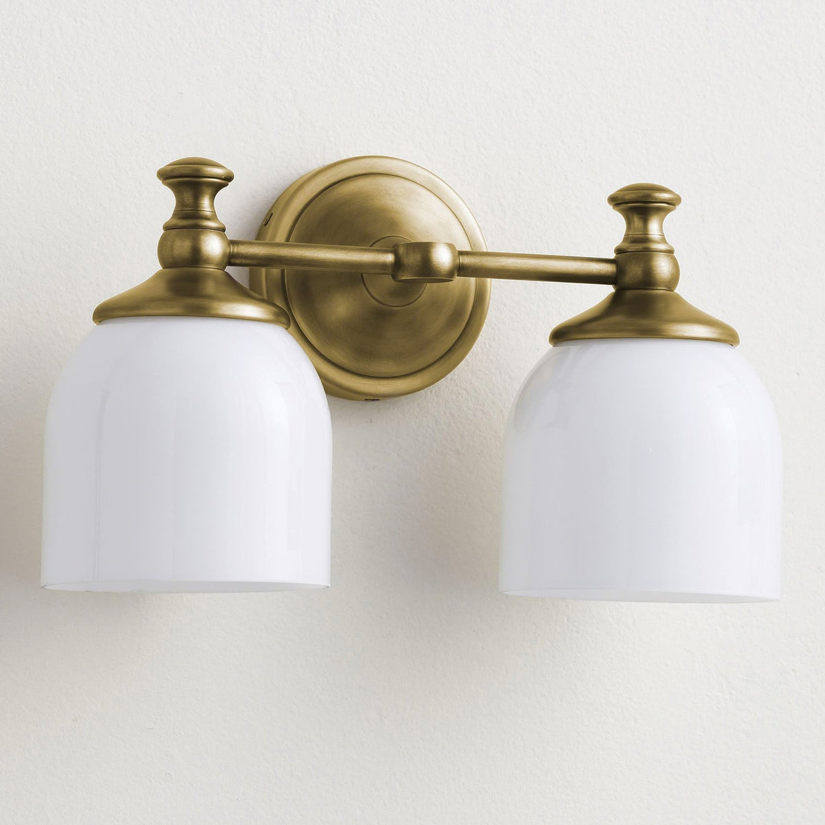Lumen Sconce Mural Moderne Minimaliste à Bras Courts en Chrome Métal Verre