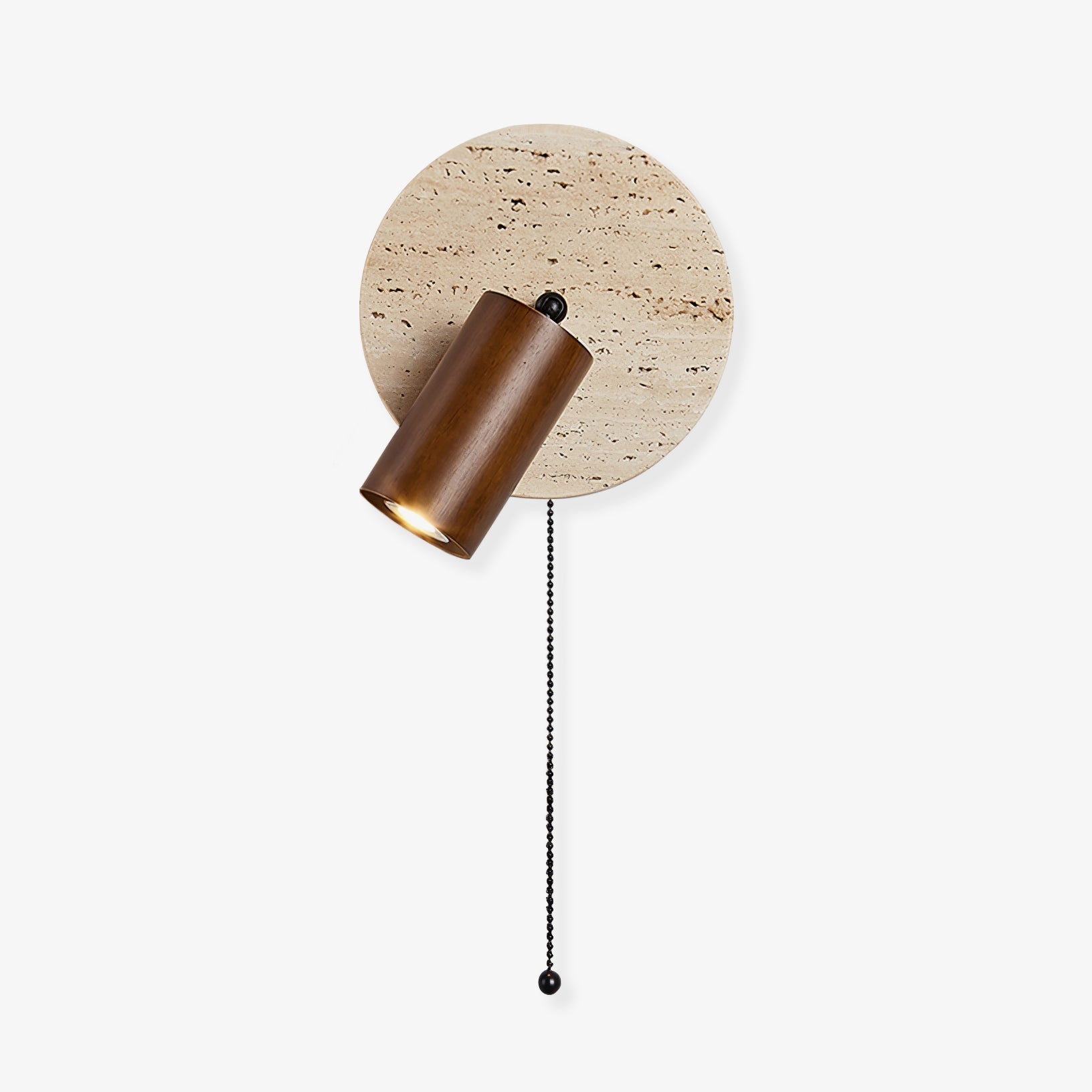 Evzoryra Applique Murale Disc Swing en Travertin Image