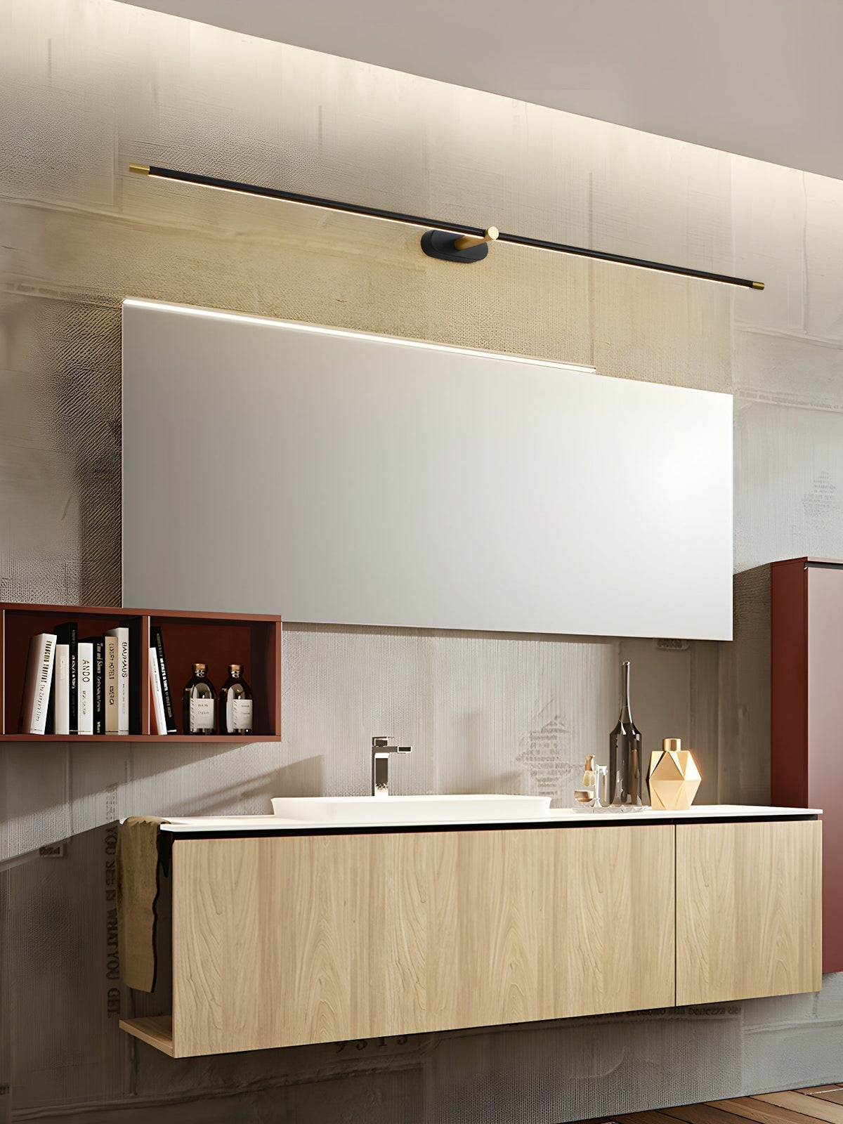 Lustra Lampe Murale Linéaire Minimaliste