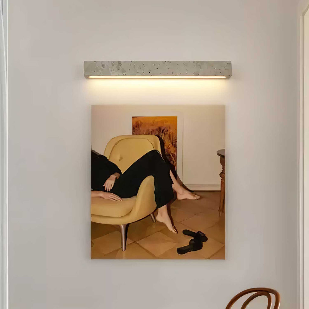 Ardora Suspension Minimaliste en Travertin