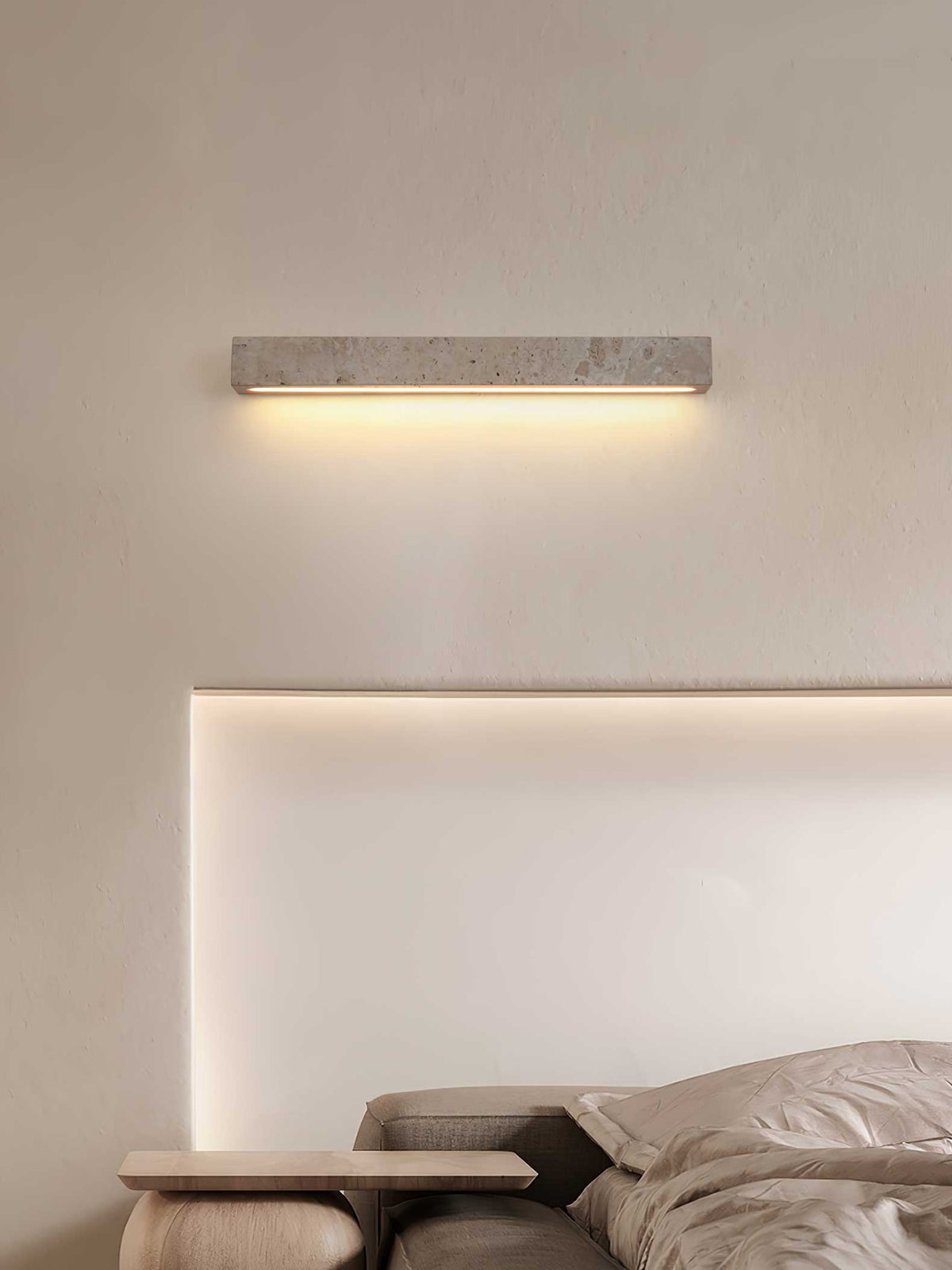 Ardora Suspension Minimaliste en Travertin