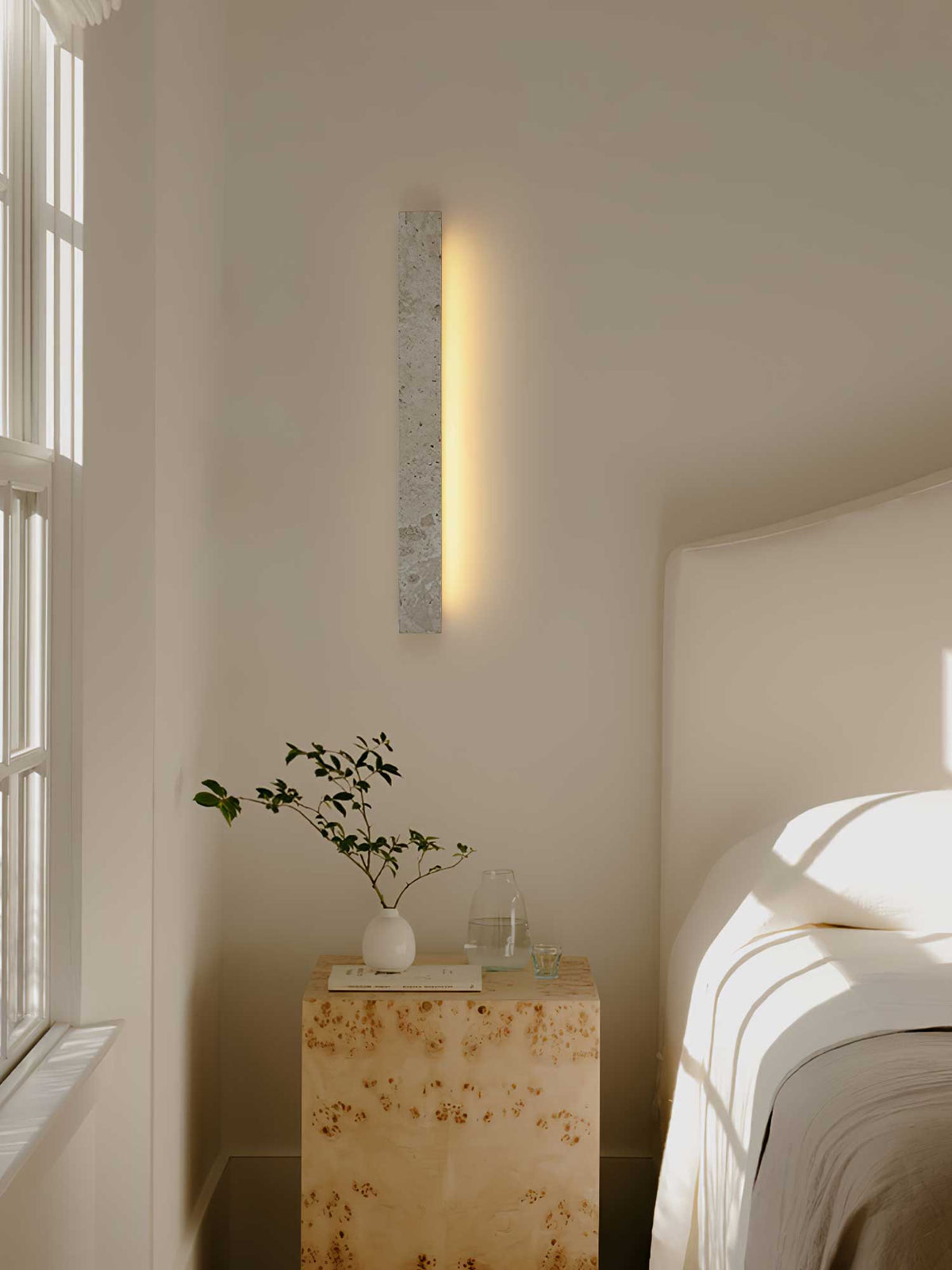 Ardora Suspension Minimaliste en Travertin