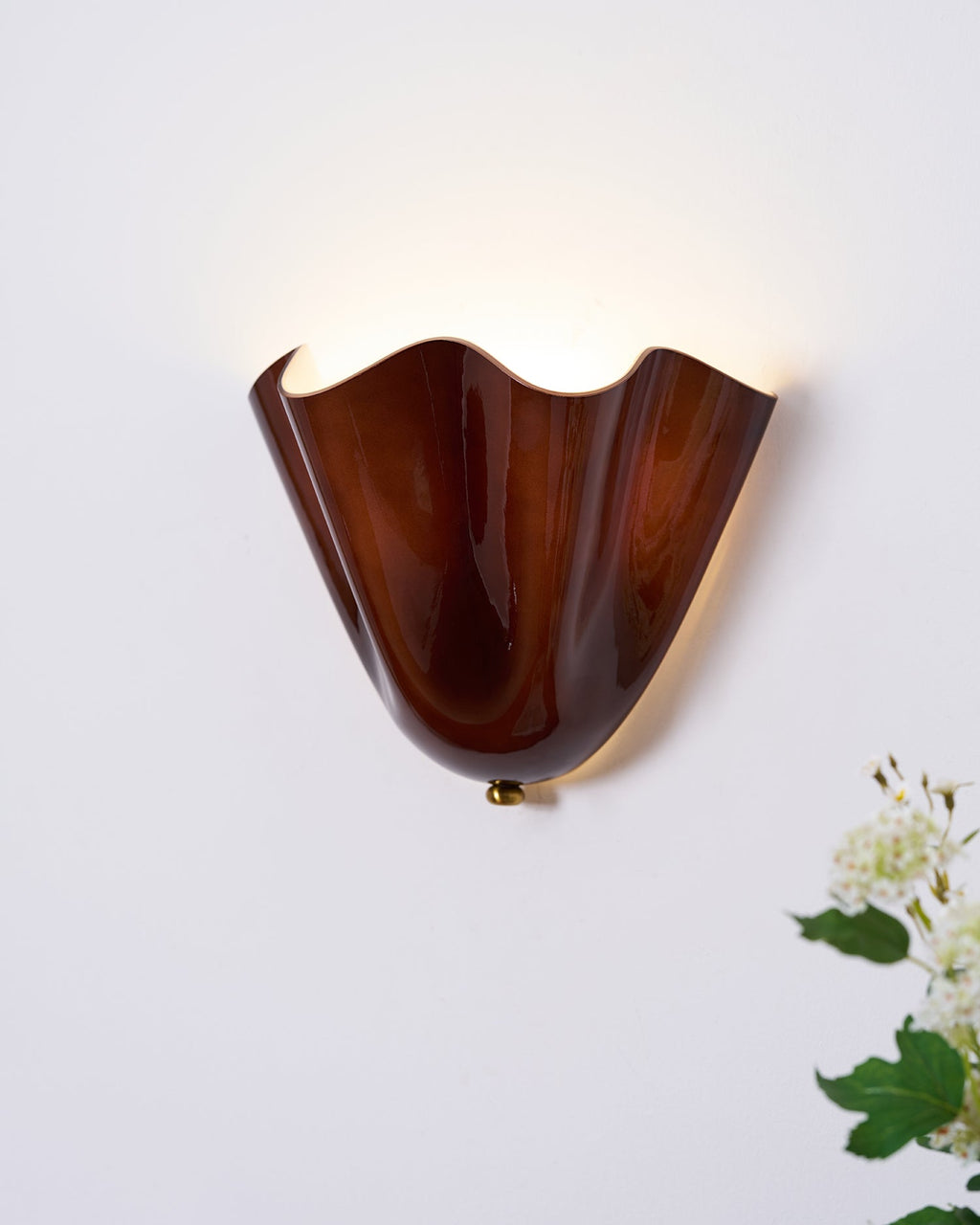 Lustra Lampe Murale Élégante aux Courbes Douces