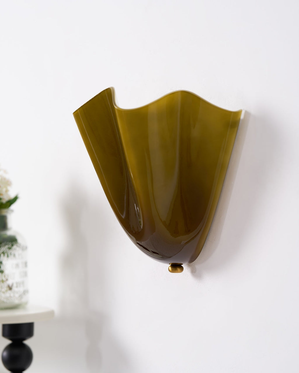 Lustra Lampe Murale Élégante aux Courbes Douces