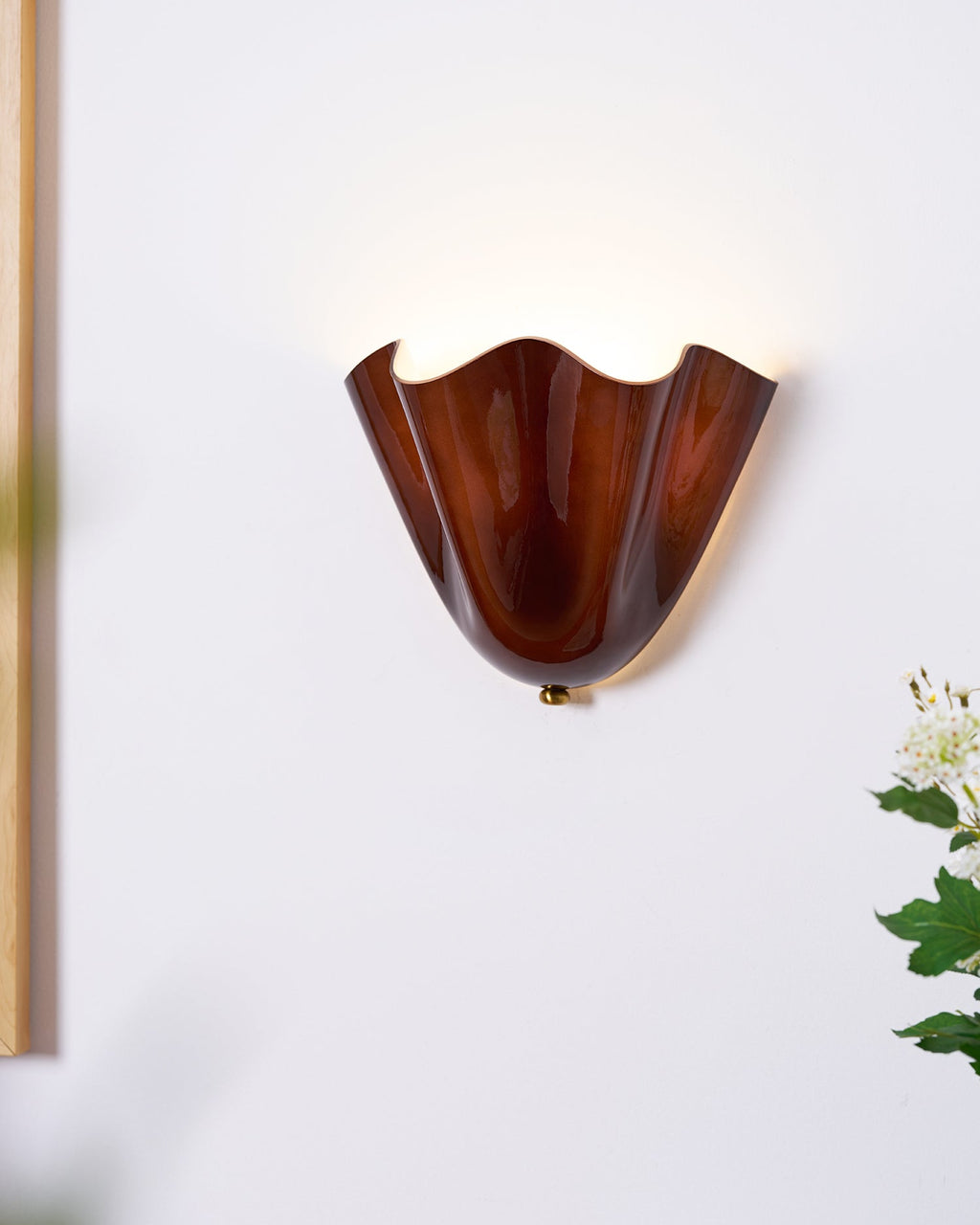 Lustra Lampe Murale Élégante aux Courbes Douces