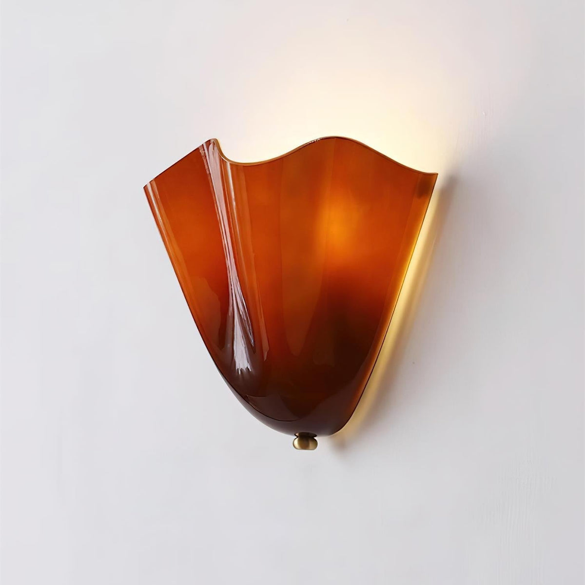 Elara Applique Murale Élégante en Verre
