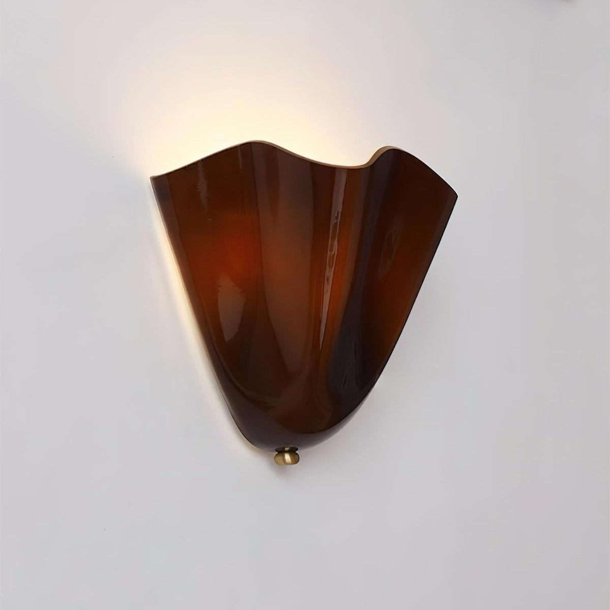 Elara Applique Murale Élégante en Verre