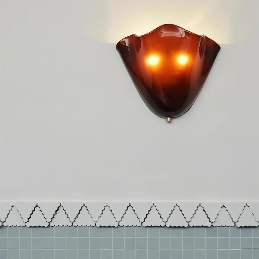 Elara Applique Murale Élégante en Verre