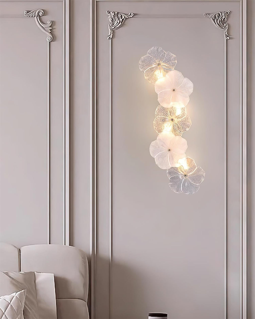 Givelle Applique Murale Florale