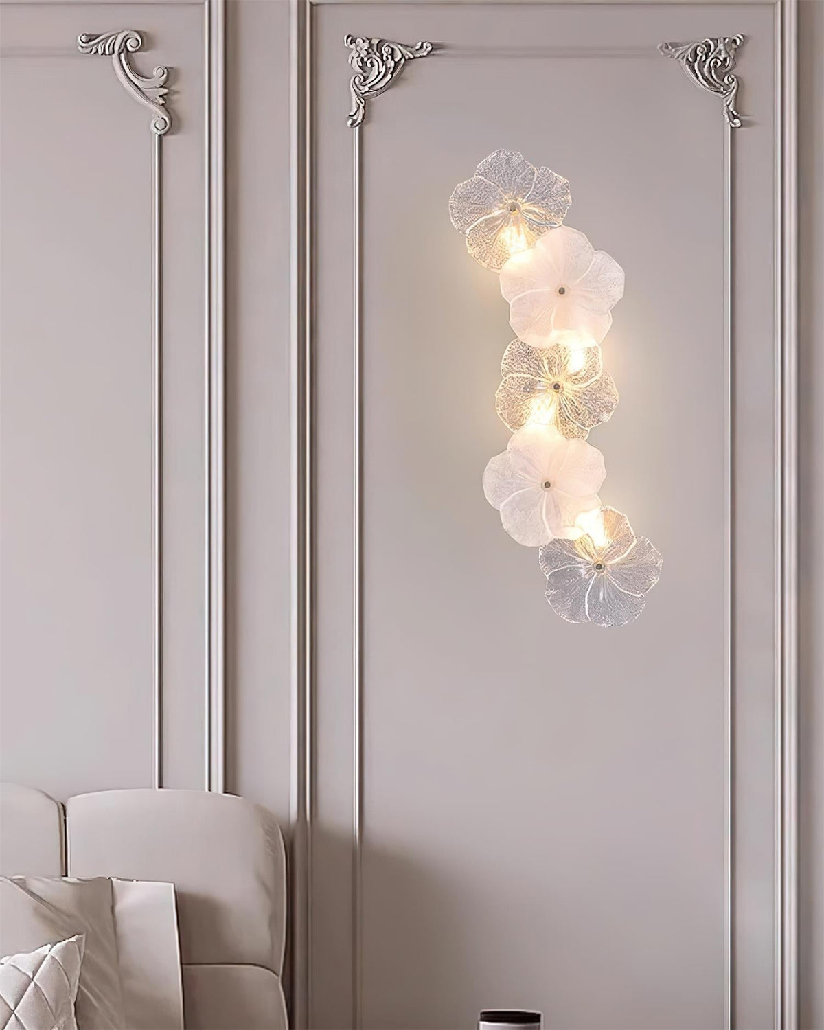 Givelle Applique Murale Florale