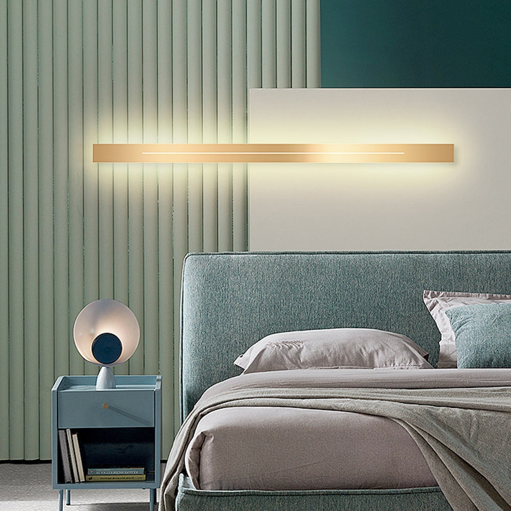 Applique LED Minimaliste Dorée - vue 12