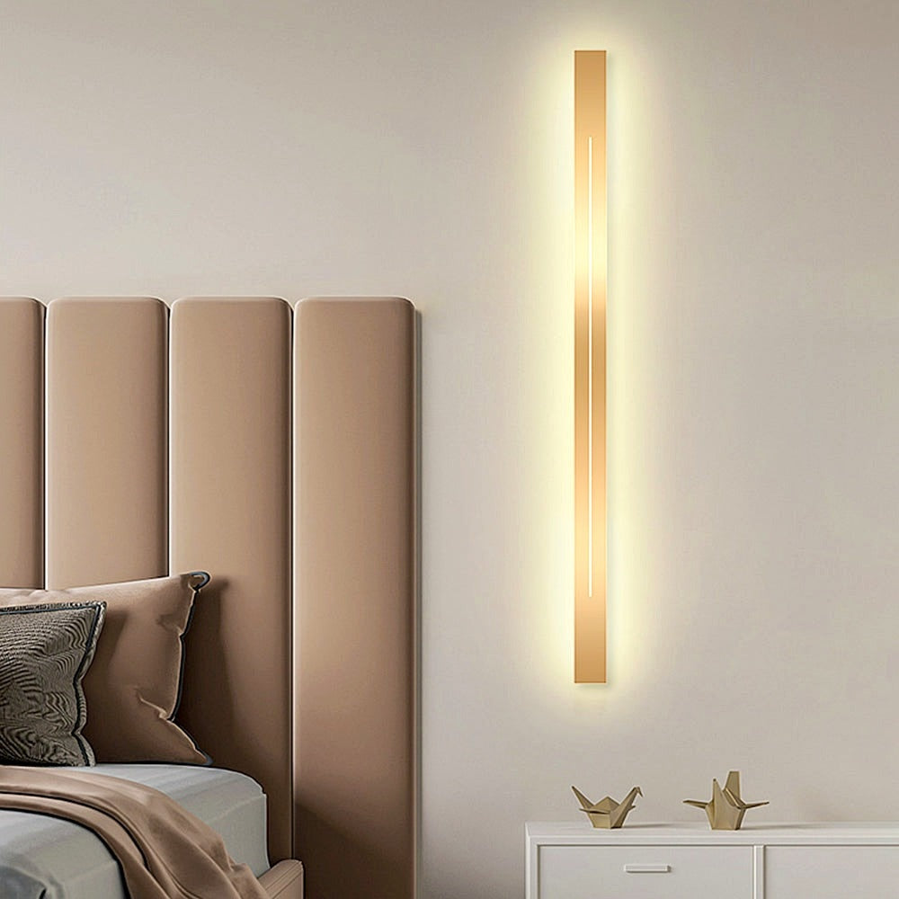 Applique Murale LED Minimaliste Dorée - Vue 31