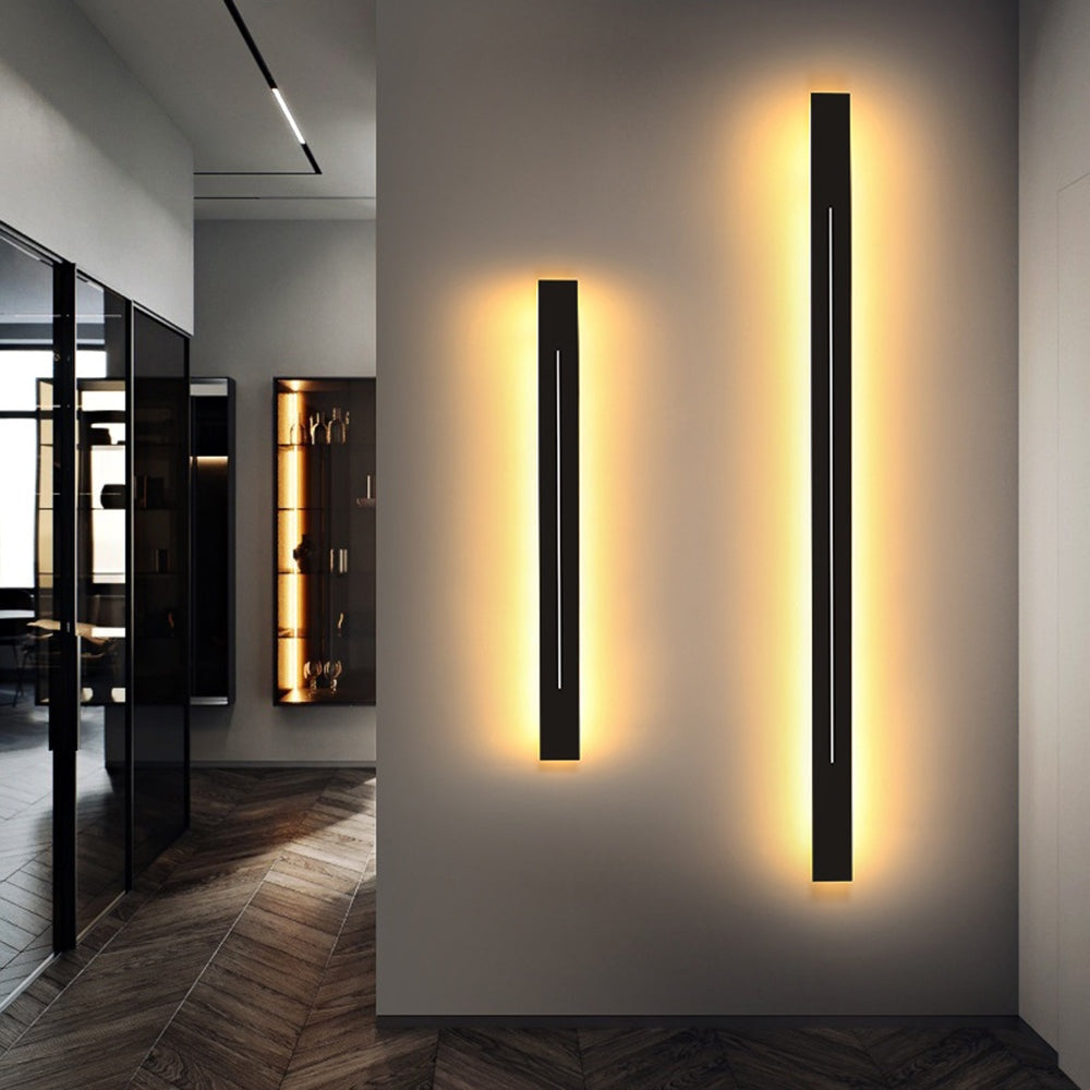 Applique LED Minimaliste Dorée - vue 6