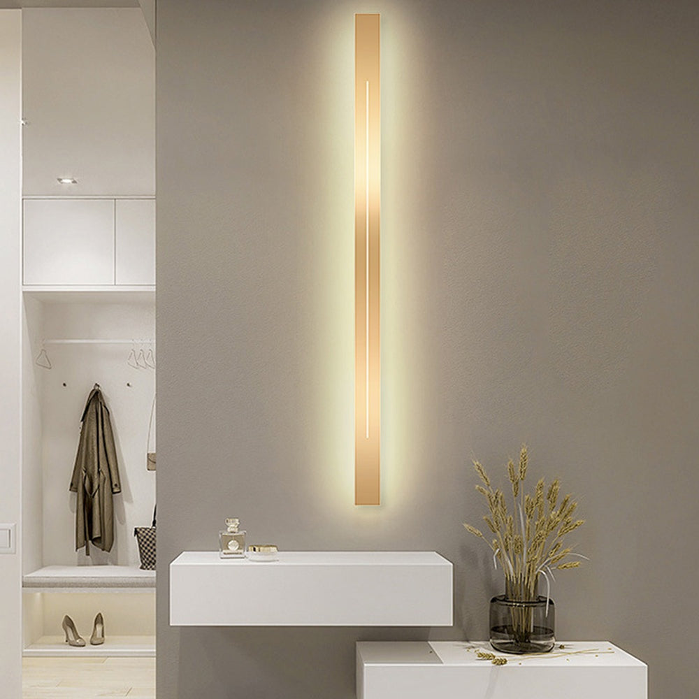 Applique LED Minimaliste Dorée - vue 7