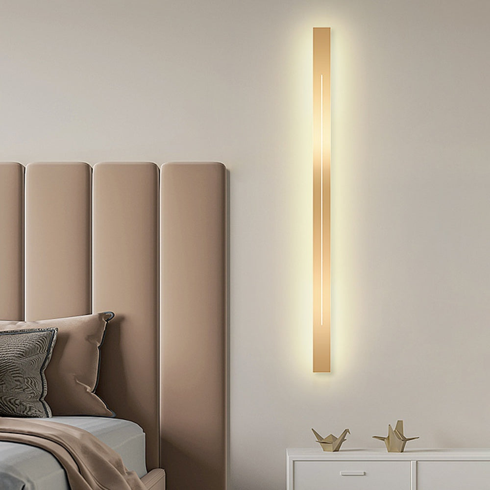 Applique LED Minimaliste Dorée - vue 8