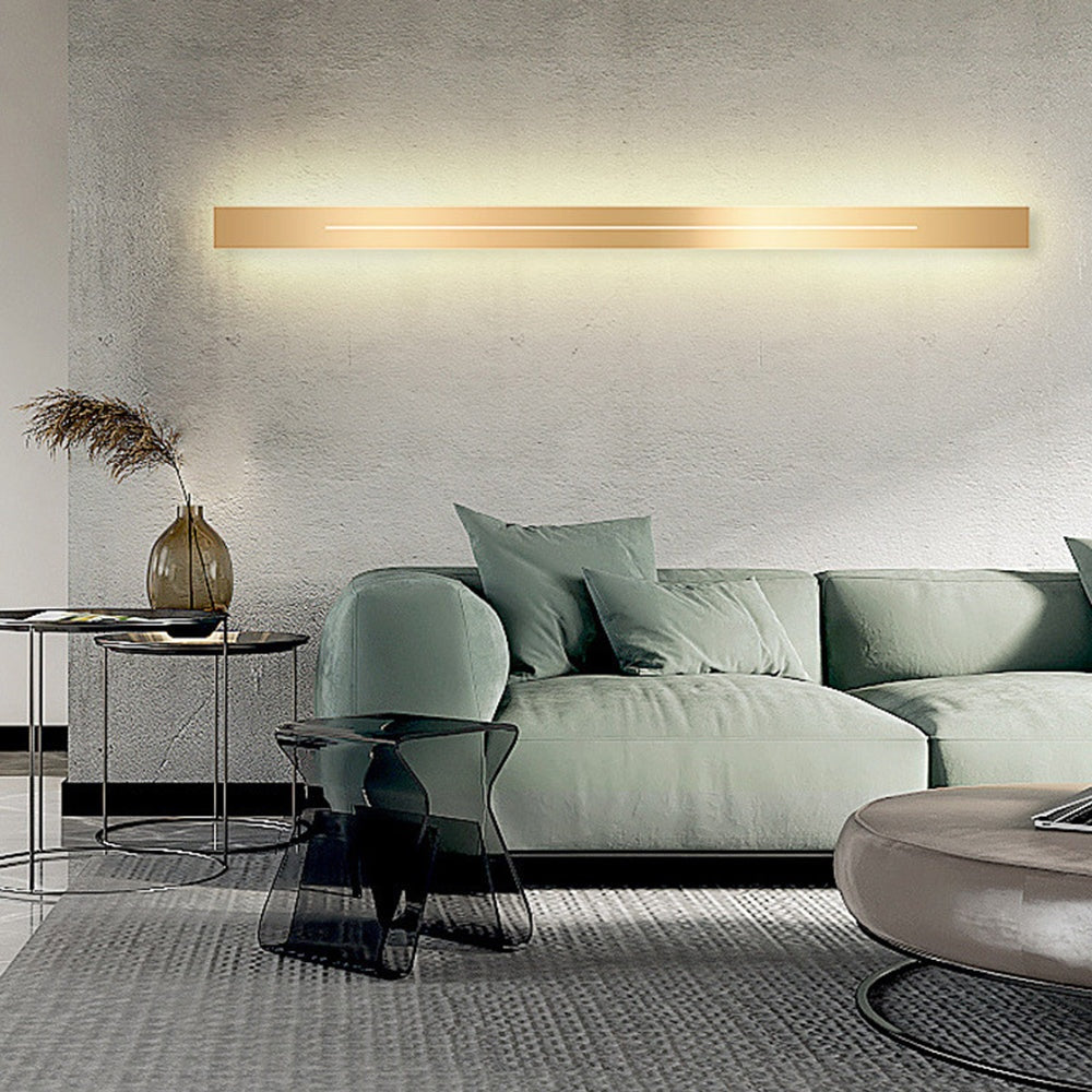 Applique LED Minimaliste Dorée - vue 9
