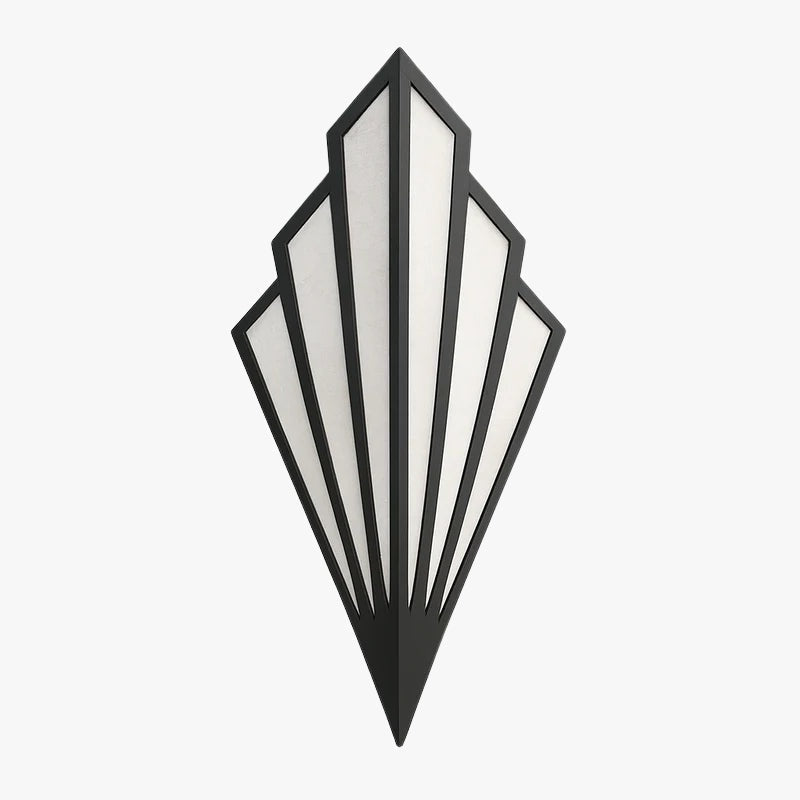 Applique Murale Triangulaire LED Métal Coloré - Vue principale