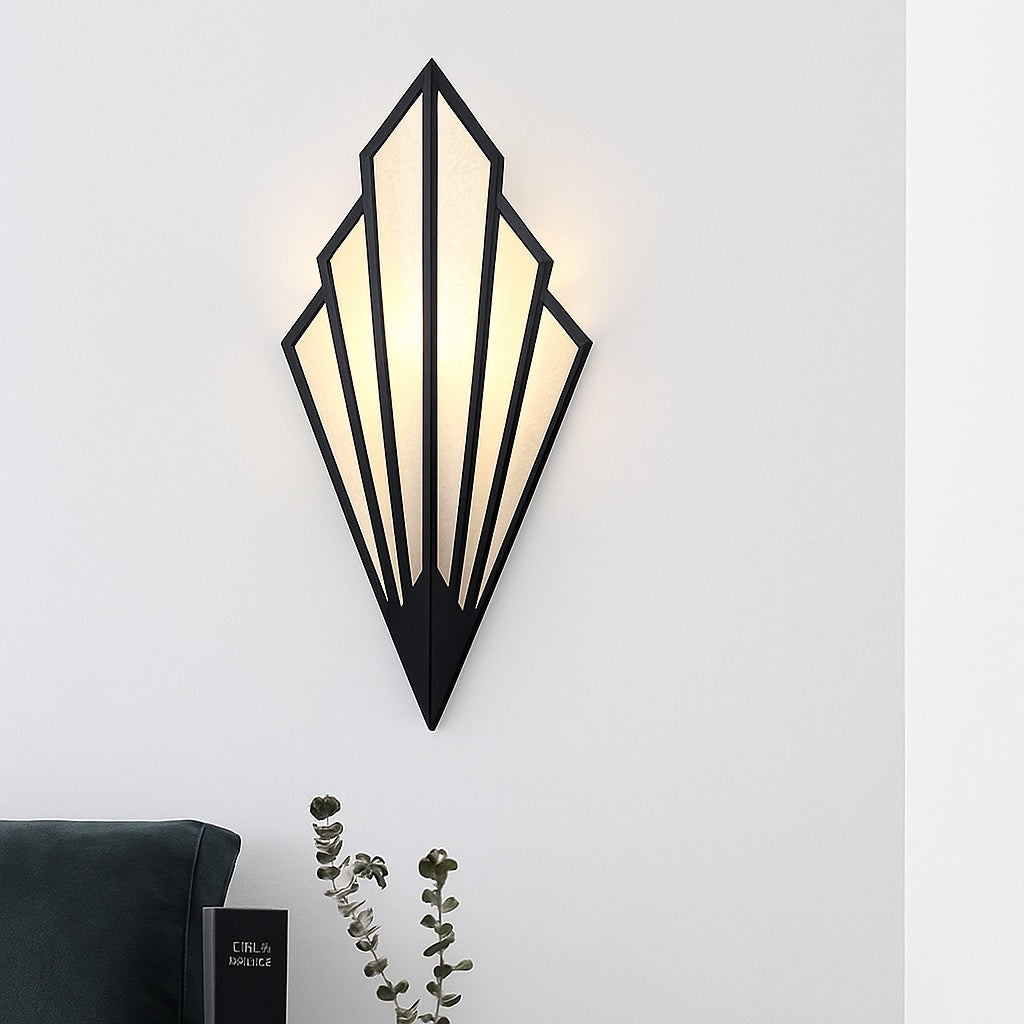Applique Murale Triangulaire LED Métal Coloré - Vue 3