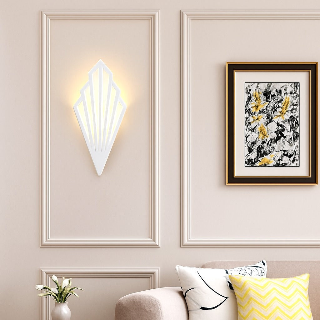 Applique Murale Triangulaire LED Métal Coloré - Vue 4