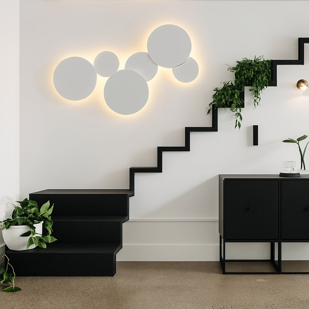 Applique Murale LED Ronde Éclipse - Vue 2