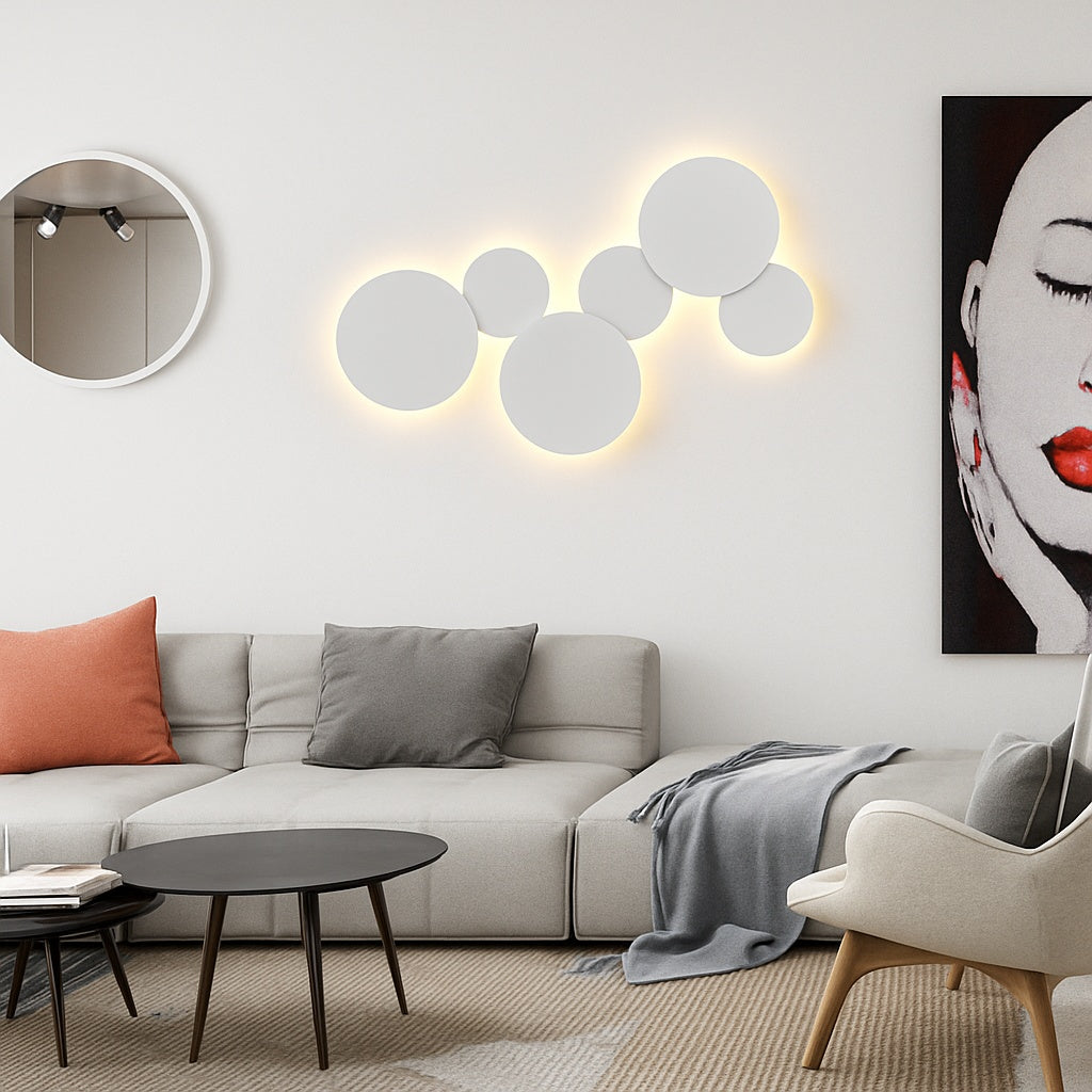 Applique Murale LED Ronde Éclipse - Vue 4